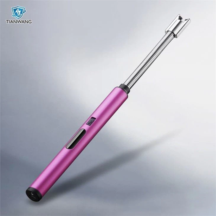 Long Electric Rechargeable Bbq Arc Candle Lighter Stick