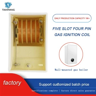 Pengapian Gas Ketel Gas Terpasang Di Dinding Pemanas Air Kompor Gas Koil Pengapian Tegangan Tinggi