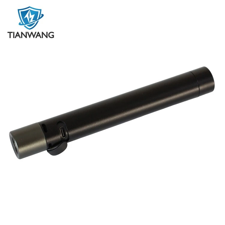 Tactical Self Defense Stun Flashlight With Door Alarm