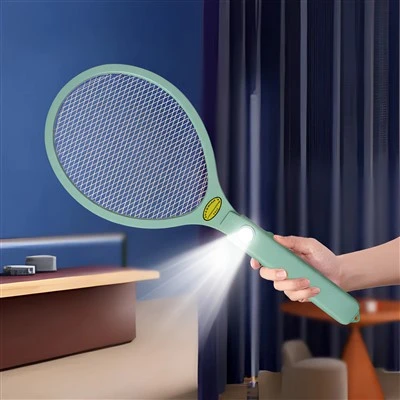 Pemukul Nyamuk Listrik Isi Ulang TW-05|Zapper Nyamuk 6000V Dengan Lampu LED